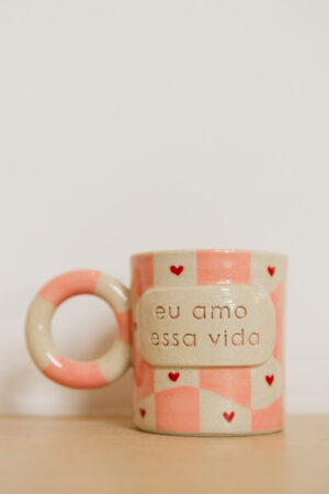 Caneca eu amo essa vida