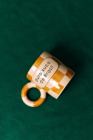 Caneca Brasil "puro suco de Brasil"