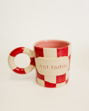 Caneca "not today"