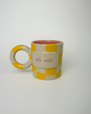 Caneca "só vai"