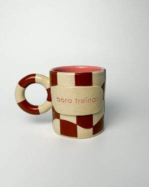 Caneca "bora treinar"
