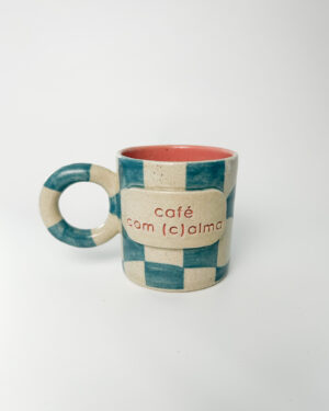 Caneca "café com (c)alma"