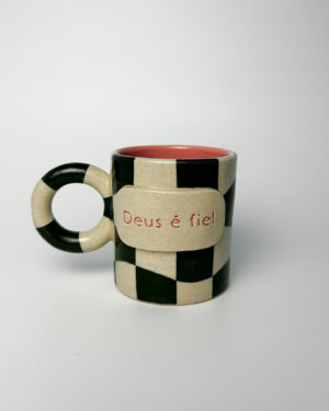 Caneca "Deus é fiel"
