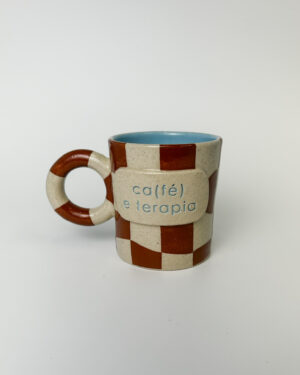 Caneca "ca(fé) e terapia"